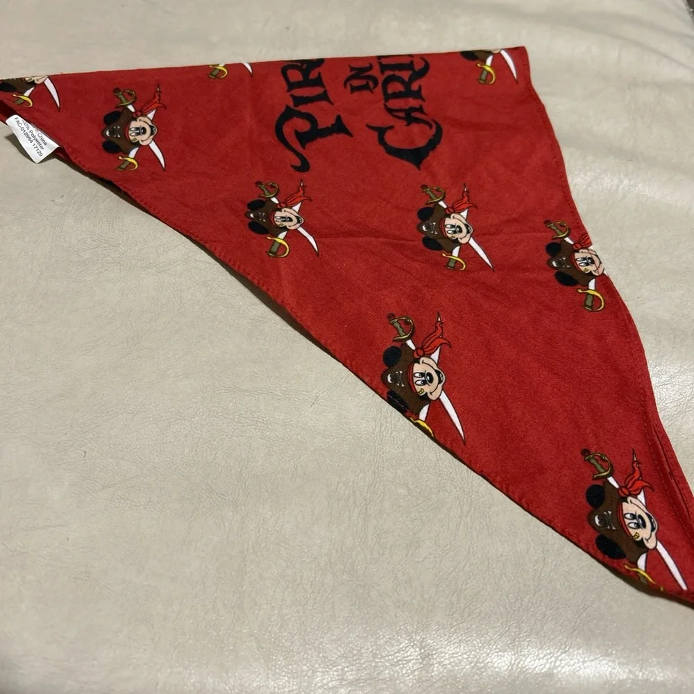 Disney Red Pirates of the Caribbean Scarf
